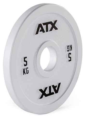 Bild von ATX Calibrated Steel Plates RL (raised logo) von 5 kg - Rückläufer