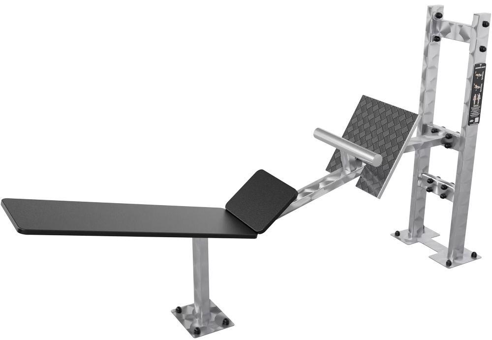 Bild von IVE Abdominal Bench - Outdoor Kraftgeräte - Edelstahl 