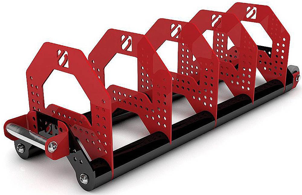 Bild von ESCAPE Toast Rack Hantelscheibenständer - rollbar